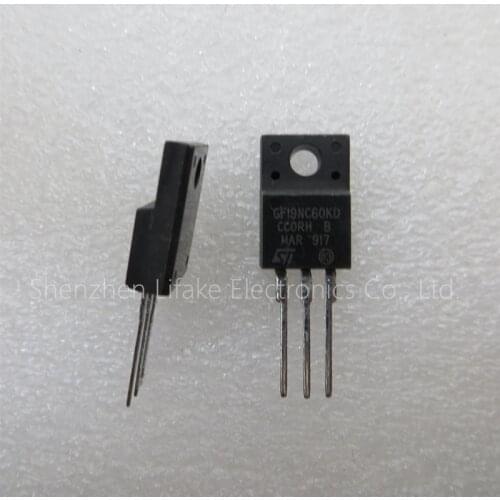 Brand new original 50pcs/lot STGF19NC60KD GF19NC60KD TO-220 ST Free Shipping