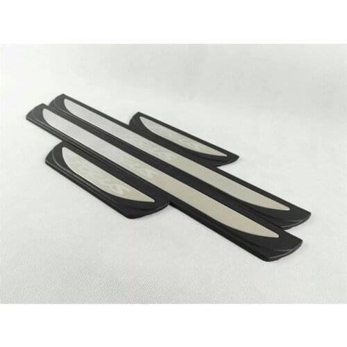 Car Styling Accessories Sticker For Ford Focus 3 2 2012-2015 2016 2017 Door Sill Scuff Plate Stainless Steel Protector Guard