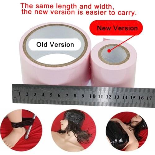 BDSM Sex Toys Tape Bondage Tape For Couples Roleplay Adult Fun Game Erotic Toy Anti-stick hair Restraints Sex Flirting Toys