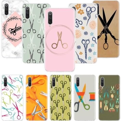 Hair Stylist Scissors Brush switch Novelty Case for Xiaomi Redmi Note 10 9 9S 8 7 6 8T 8A 7A 6A S2 K20 MI 10 9 8 CC9 F1 Lite Pro