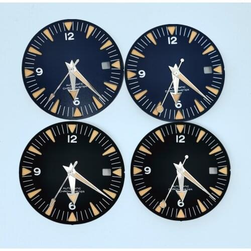 Watch Parts 31MM Luminous Dial And Hands Fit Miyota8215 ETA2836 NH35 Automatic Mechanical Movement