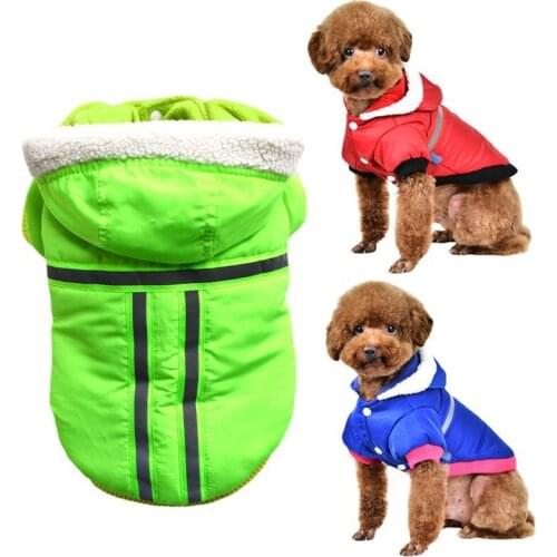 Pet Chihuahua Pug Dog Clothes For Small Medium Dogs Schnauzer Warm Winter Pet Puppy Coat Jacket Clothing Ropa Perro