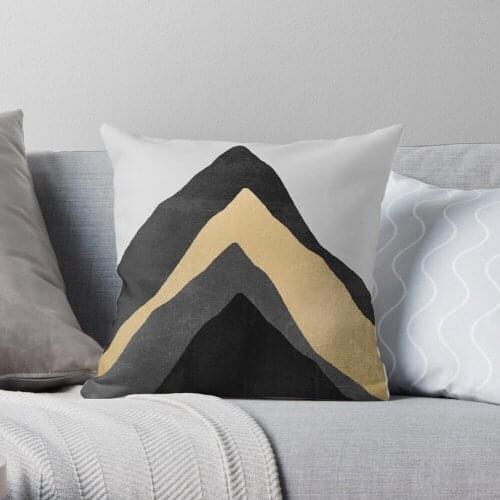 Mountains Throw Pillow Cushion Cover Polyester throw pillows case on sofa home living room car seat decor 45x45cm