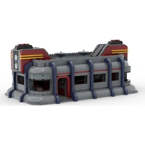 Star Street View Wars Series Architecture Dexs Diner Restaurant Canteen DIY Blocks Bricks Set Educational Kids Toy Gift