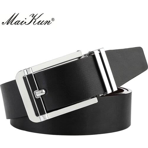 Luxury Brand Cowhide Leather Pin Buckle Belts for men Women High Quality Pin Buckle Belts for Dots Decoration