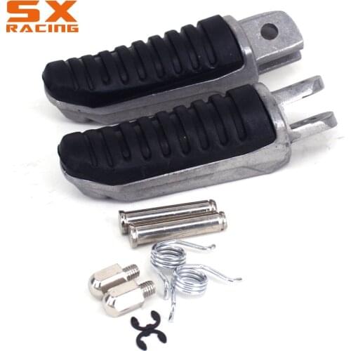 Motorcycle Street Bike Rear Foot Pegs Pedal For SUZUKI Hayabusa GSX1300RR GSX650 GSX1400 V-Strom 650 DL650 DL1000