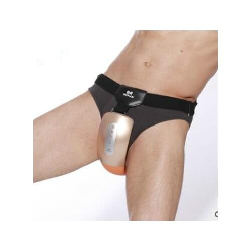 Male trainer male function electric massager men underwear obstacle fields massager