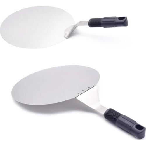 Stainless Steel Cake Holder Wooden Handle Pizza Shovel Baking Tools Cheese Cutter Spatula Peels Lifter Home Kitchen Tools