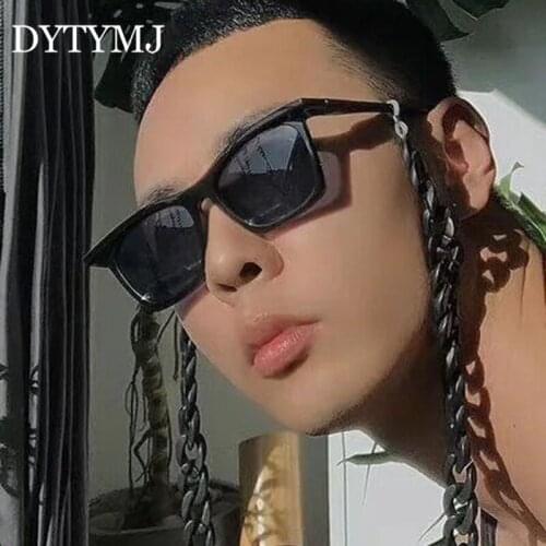 DYTYMJ 2021 Cateye Retro Sunglasses Men Vintage Eyewear For Women/Men Brand Designer Glasses Men Mirror Oculos De Sol UV400