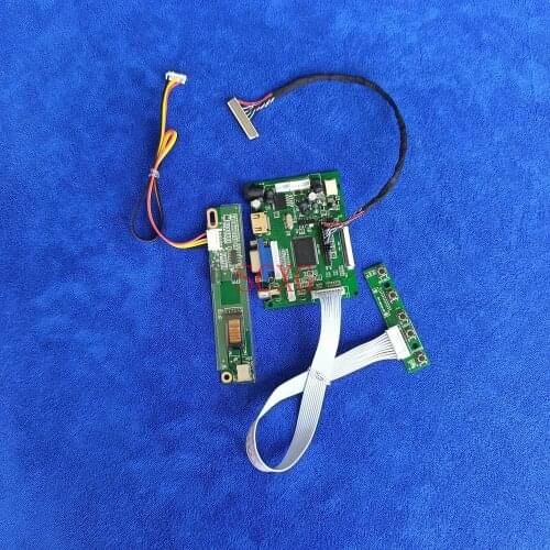 LCD controller drive board HDMI-compatible 2AV VGA DIY Kit 1-CCFL display 1440*900 LVDS 30 Pin For LP171W01/LP171WX2 monitor