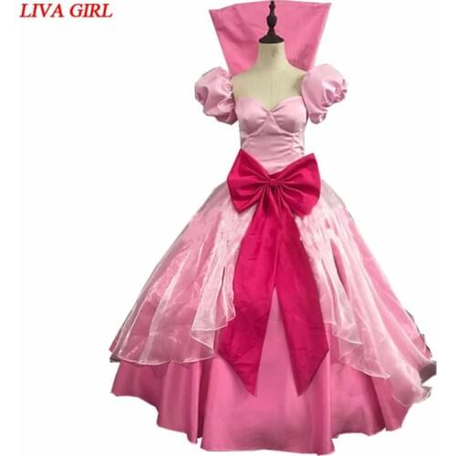 The Princess and the Frog Lottie Charlotte Cosplay Costume