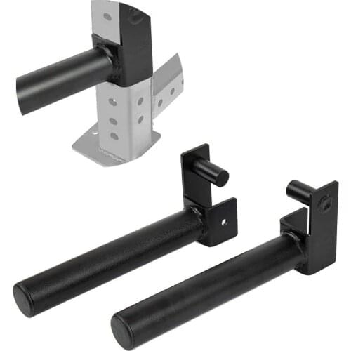 Barbell Weight Plates Holder Multi-Function Power Rack Attachment T-Bar Row Platform Fitness Gantry Frame Attachments Dip Bars