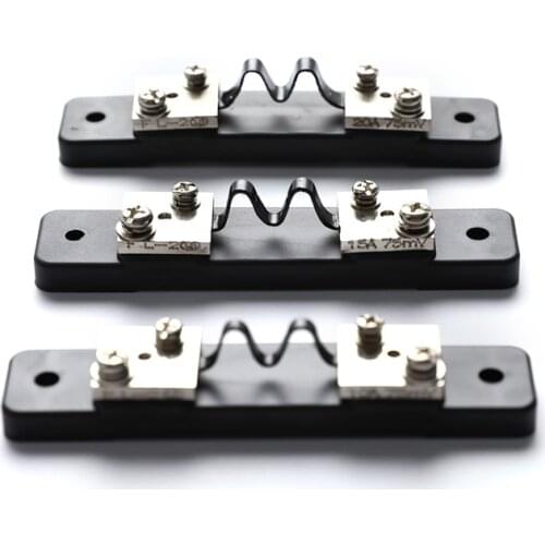 1PC DC Current AMP Shunt Resistor 75mV FL-2 for Digital Ammeter Analog Meter