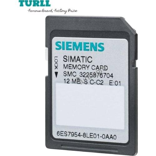 SIEMENS SIMATIC S7 Memory Card CPU/SINAMICS 3 V Flash 6ES7954-8LC03-0AA0 8LE03 6ES79548LC030AA0 6ES79548LE030AA0 4MB 12MB