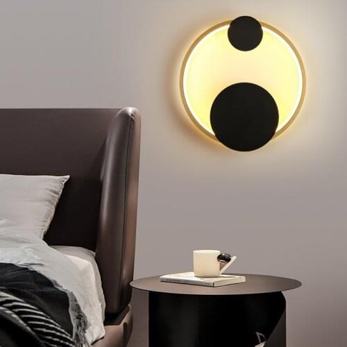 LED Wall Lamp for Bedroom Bedside 220V 21W 24W Wall Sconce for Home Stairs Lighting Wall Light Fixture Bathroom Lamp