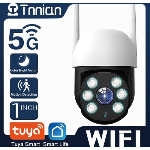 Yilot 1080P WiFi Camera 3MP 4X Digital Zoom Outdoor Wireless PTZ IP Camera Outdoor AI Human Detection Home Security Mini Camera