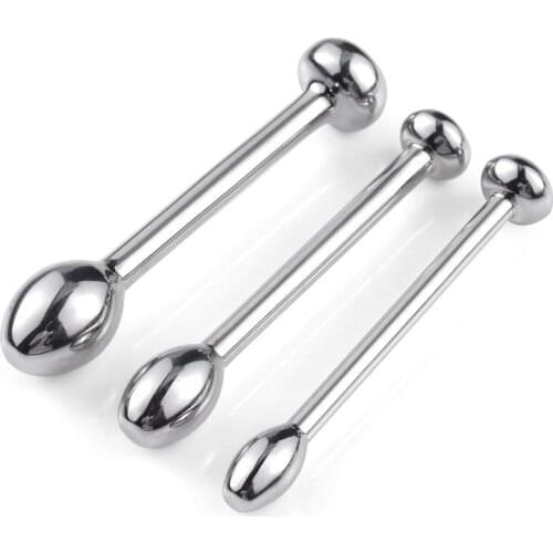 Urethral Dilators Sound Stainless Steel Penis Plugs Sounding Rod Sex Toys For Men Uretral Stimulator Penis Insert Urethra Plug