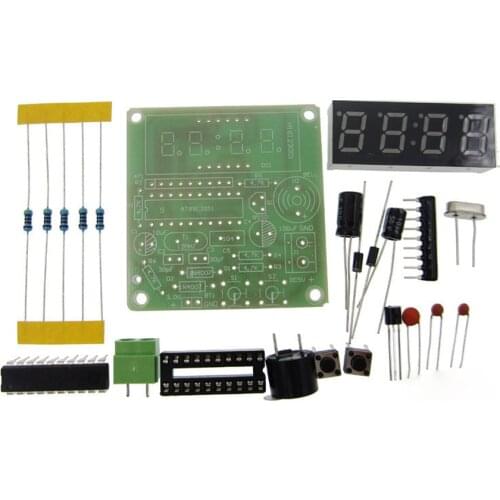 High Quality C51 4 Bits Electronic Clock Electronic Production Suite DIY Kits