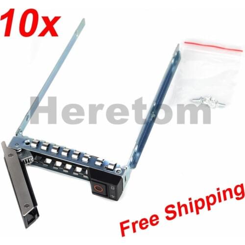 10pcs 2.5" Hard Drive Caddy Tray for Dell Gen 14 G14 R640 R740 R740XD R940 HDD Caddy Bracket DXD9H/0DXD9H