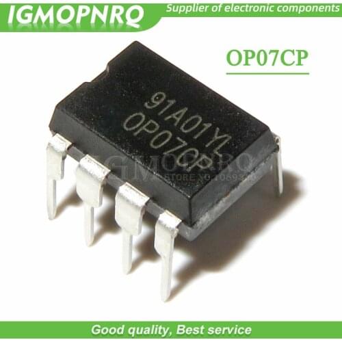100PCS OP07CP DIP8 OP07 DIP DIP-8 new and original IC