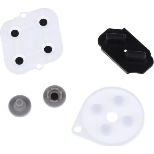 5Pcs/set High Quality Controller gamepad Conductive Rubber Pads Replacement for SNES accessories