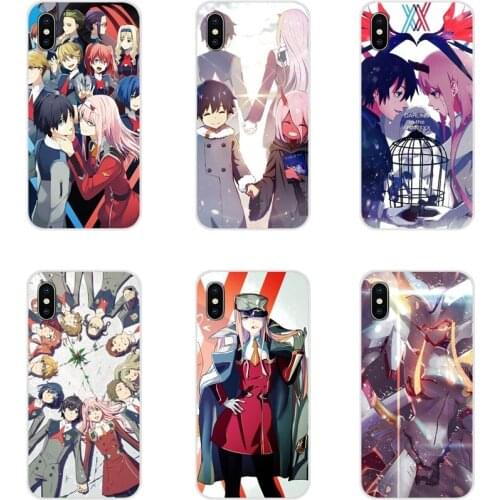 Accessories Phone Shell Covers For Xiaomi Redmi Note 3 4 5 6 7 8 Pro Mi Max Mix 2 3 2S Pocophone F1 DARLING in the FRANXX