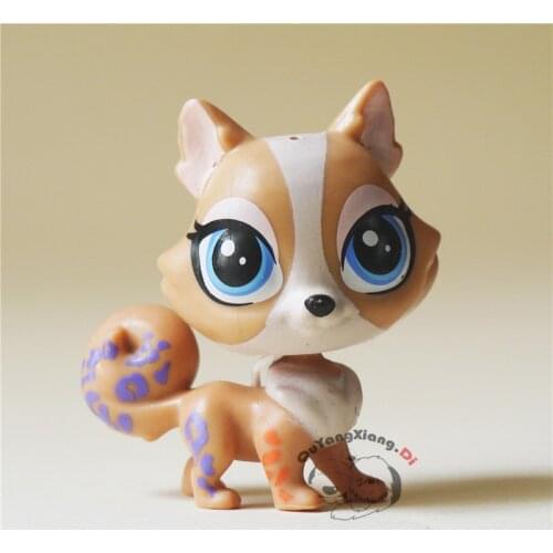 CWM047 Pet Shop Animal Pattern tails cat doll action Figure kitten