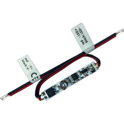 DC12-24V Single Color LED PCBA Mini Touch Sensor Dimmer 3A for 5m 5050 3528 3835 5630 Led Single Color Strip Light Tape Use