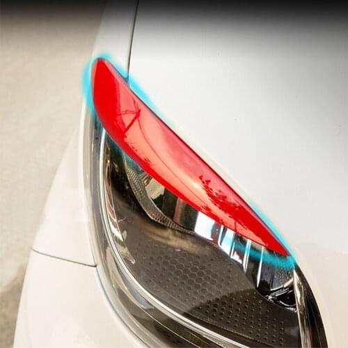 Car Headlamp Decoration Sticker EXterior Styling Accessories Protection Cover For Mercedes Smart 453 Fortwo Forfour Decorative