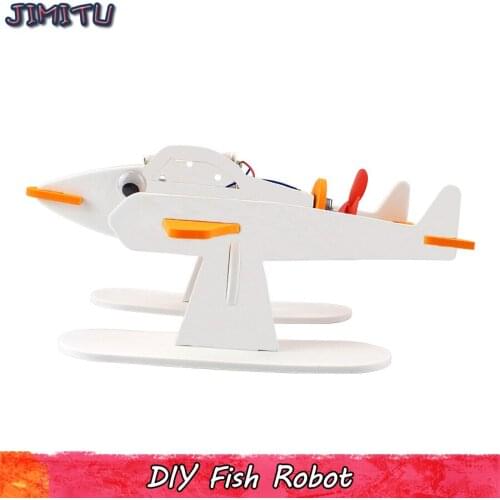 DIY Electric Model Kit Toys for Children Ship Assembly Safety Creative Experiment Models Water Toy Exploring Science Best Gifts