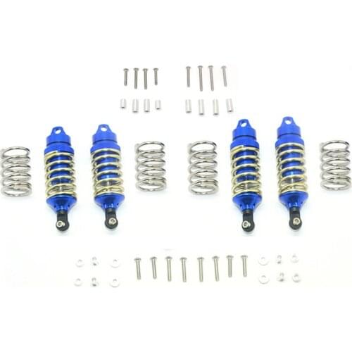 GPM ALUMINUM FRONT+REAR SHOCKS (LOW CENTER OF GRAVITY VERSION) For TRAXXAS SLASH 4X4 LOW-CG 68086-21 RC Upgrade