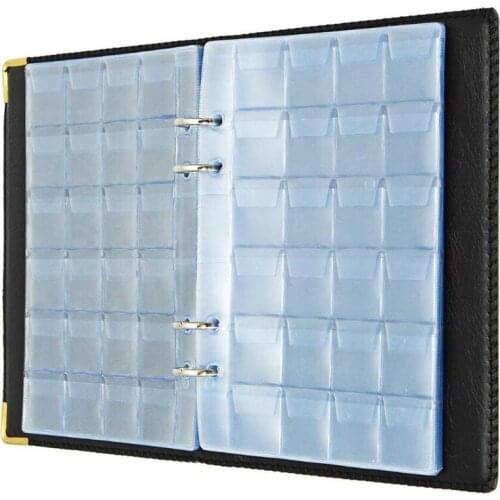 Coin Collection Book 480 Pcs Large-capacity Coins Binder Storage Book Commemorative Album Holders Volume Folder Purse Organizer