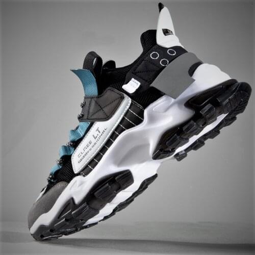 New Arrival Lightweight Running Shoes Men TPU+Rubber Platform Chunky Sneakers For Jogging Zapatillas Hombre Sport Shoes Autumn