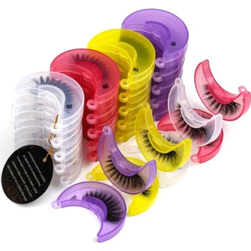 MEISHENJIE Wholesale Mink Lashes Natural False Eyelashes Makeup Eyelashes 3D Eyelash Mink Volum Eyelash Bulk Wholesale Lashes