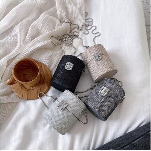 Mini Bags Lipstick Women Buckets Luxury Designer Female Shoulder Bag Crossbody Messenger Small New Fashion Cute Ladies Casual