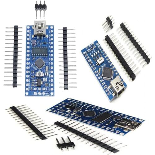Mini USB for Arduino Nano V3.0 ATmega328P / 168P 328p-mu QFN microcontroller BSG terminal adapter