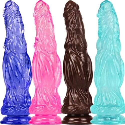 Skin Feeling Realistic Dildo Soft Material Huge Big Penis with Suction Cup Sex Toys for Women Anal Strapon Female Masturbation