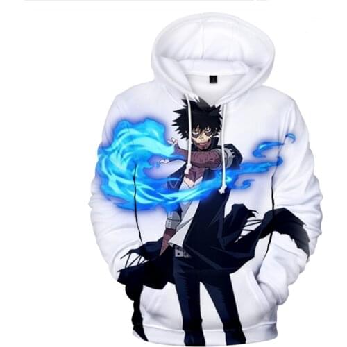 My Hero Academia Dabi 3D Print Hoodie Sweatshirts 2021 Anime Streetwear Hoodies Men Women And Boys/girls Cool Dabi Clothing