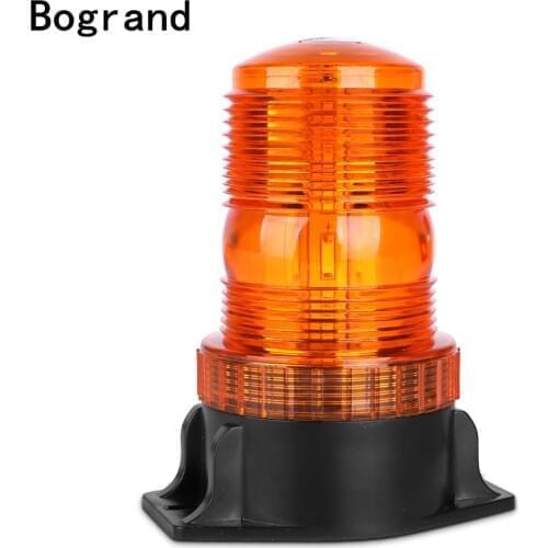 1Pcs 30LED 5730 Car LED Flashing Amber Beacon Flexible Warning Light 12V-36V For Tractor SUV Boat