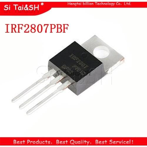 10PCS IRF2807PBF TO-220 IRF2807 TO220 new MOS FET transistor