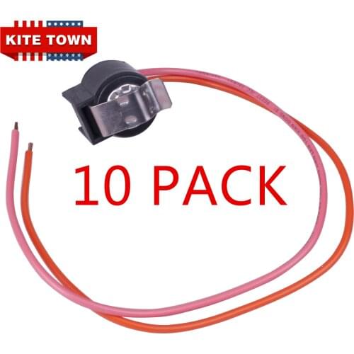 10 Pack WR50X122 Fit for GE Refrigerator Defrost Thermostat AP2071262 PS303471
