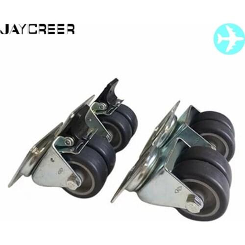 JayCreer 4PCS-Pack Aviation Air Plane Dinning Trolley Cart Wheels