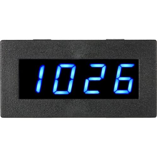 Digital High Precision Tachometer 0.56-Inch Green/Blue/Red LED Display Motor Speed Measurement Module Speed Value Measurement