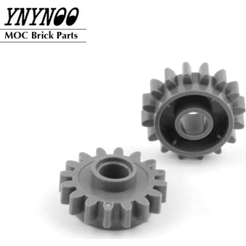 20Pcs/lot Hig-Tech Parts 6542b Gears 16 Tooth with Clutch [Smooth] MOC Building Building Blocks Bricks DIY Toys Particles
