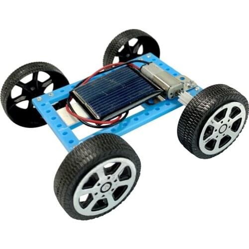 DIY Assembled Energy Solar Powered Toy Car Robot Kit Set Mini Science Experiment Solar Car Toys For Children Educational Toys