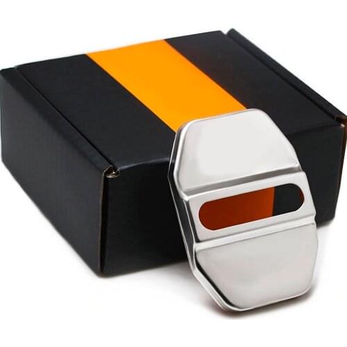 Car door lock cover RAJQ-FIATR12 4PCS For Fiat Wyatt 12-14 14-15 Freemont 12-14 Ottimo Viaggio Freemont stainless steel