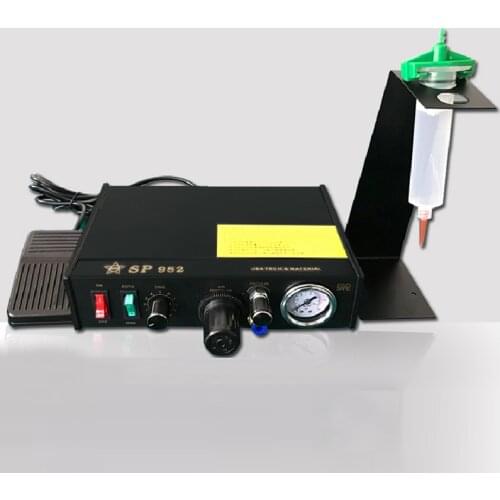 Glass Glue Machine Epoxy Machine 220V/110V Precise digital control Semiautomatic Dispensing Machine Silicone Machine SP982