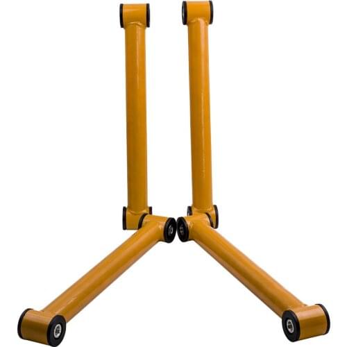 4 Pcs Suspension 2''-3'' Lift Front Control Arms for Dodge Ram 2500/3500 03-09 Gold Suspension Upper & Lower Control Arms Set