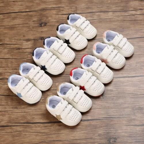0-18M Toddler Baby Boys Girl Crib Shoes Soft Soled Lace up Shoes Sneaker Newborn Infant Prewalker