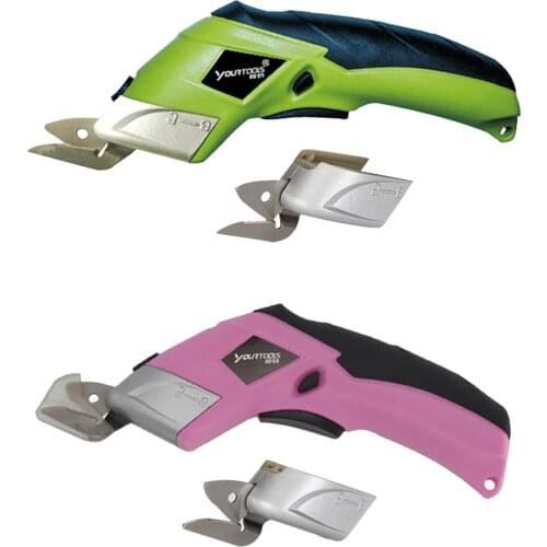 Portable Electric Scissors USB Rechargeable Box Cutter for Leather Crafts Cardboard Shears Cutting Tool